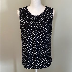 Jones New York Women’s Sleeveless Blouse Sz M